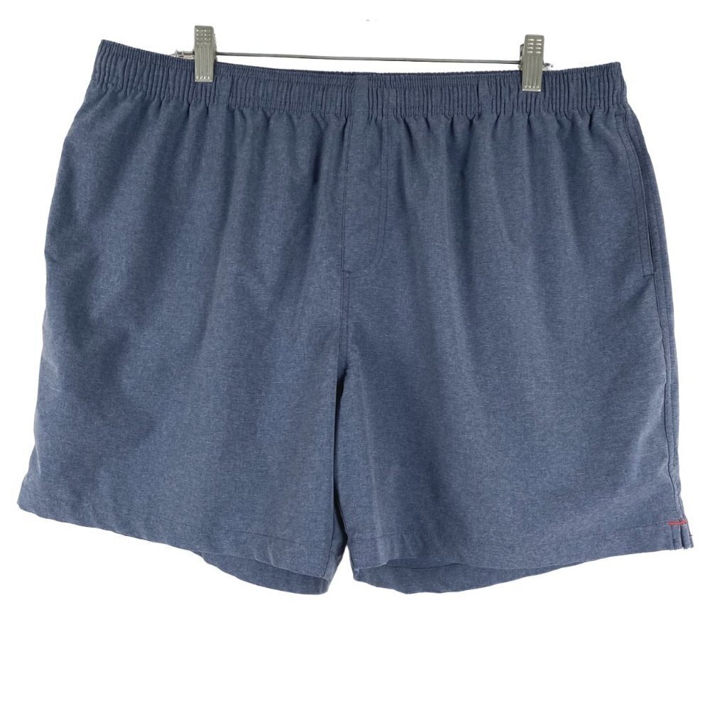 Chubbies‎ Shorts Men's 2XL Blue Drawstring Polyester Blend Flawed SS-1212